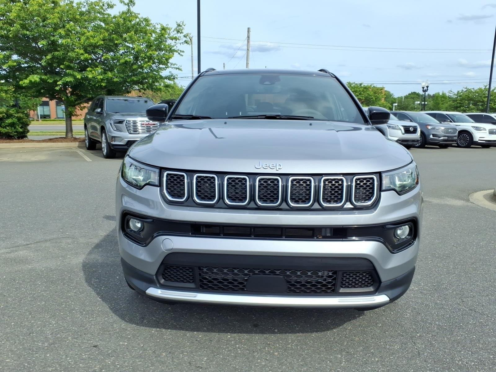Used 2023 Billet Silver Metallic Clearcoat Jeep Limited image 13
