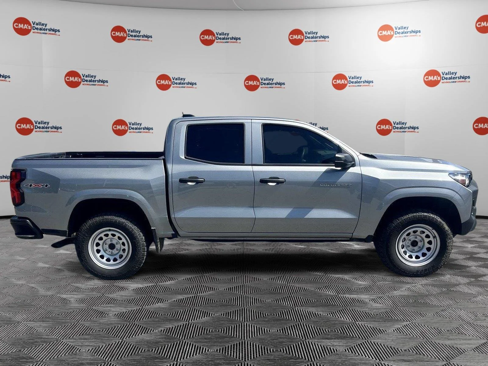 Used 2024 Sterling Gray Metallic Chevrolet 4WD Work Truck image 6