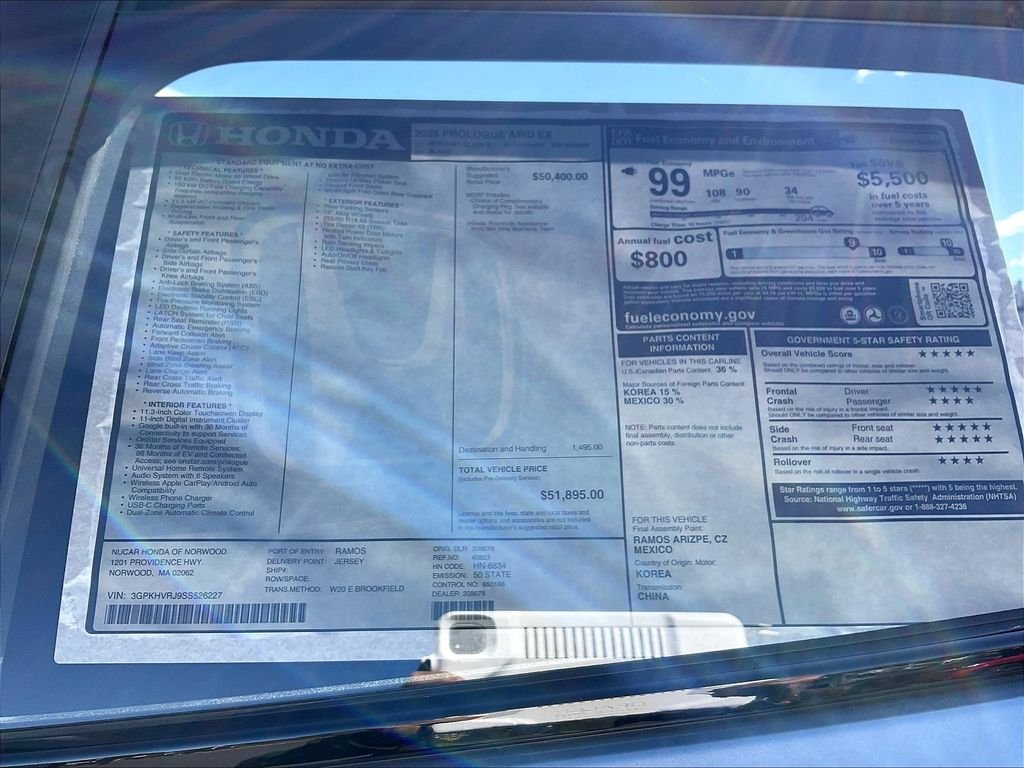 2025 Honda Prologue — photo 18