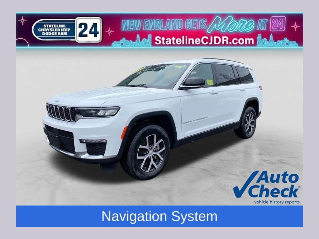 Used 2024 White Jeep Limited image 1