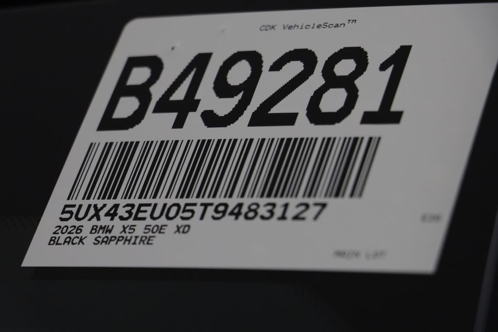 New 2026 Black Sapphire Metallic BMW xDrive50e image 26
