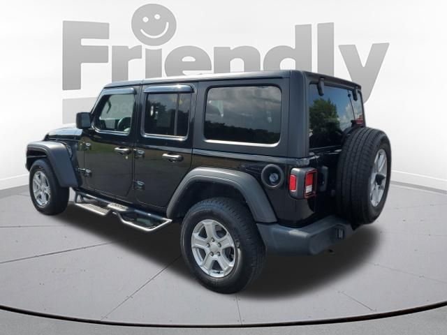 Used 2022 Black Jeep Unlimited Sport S image 3