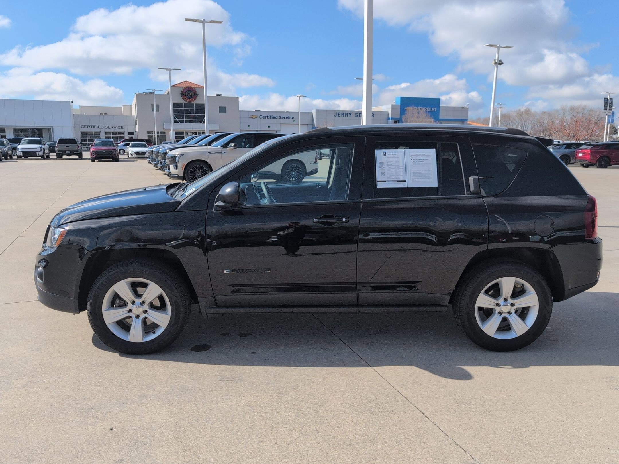 Used 2016 Jeep Compass Sport with VIN 1C4NJDBB9GD757507 for sale in Salt Lake City, UT