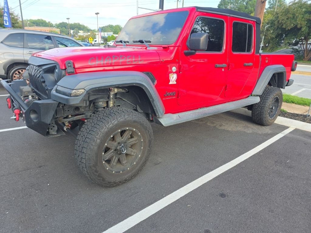 Used 2020 Red Clearcoat Jeep Sport image 1