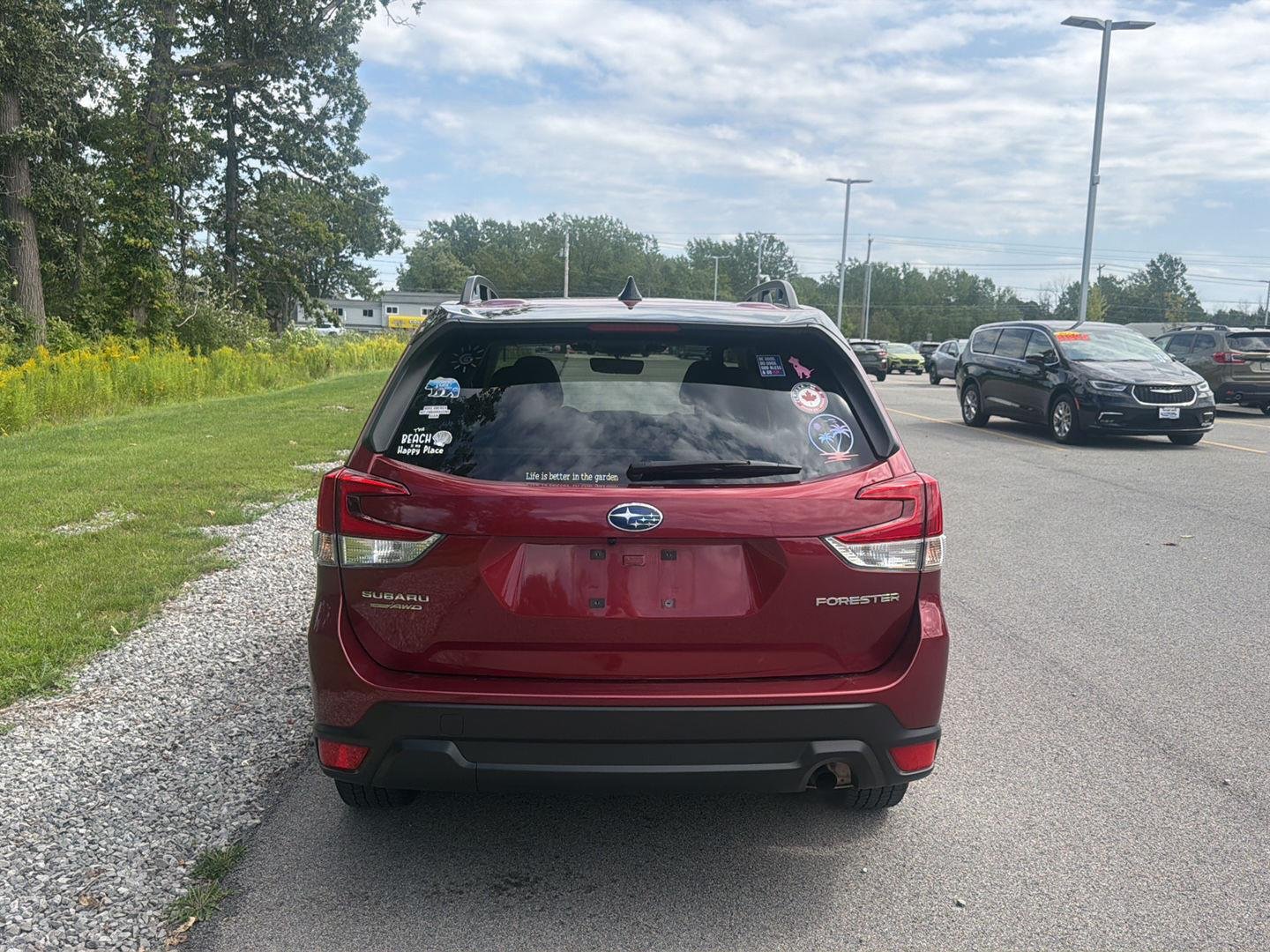 Used 2024 Crimson Red Pearl Subaru Premium image 5