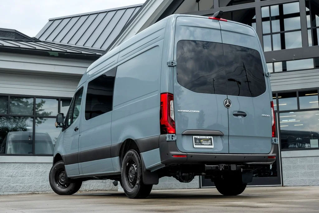 New 2026 Blue Gray Mercedes-Benz Crew 144 WB image 2