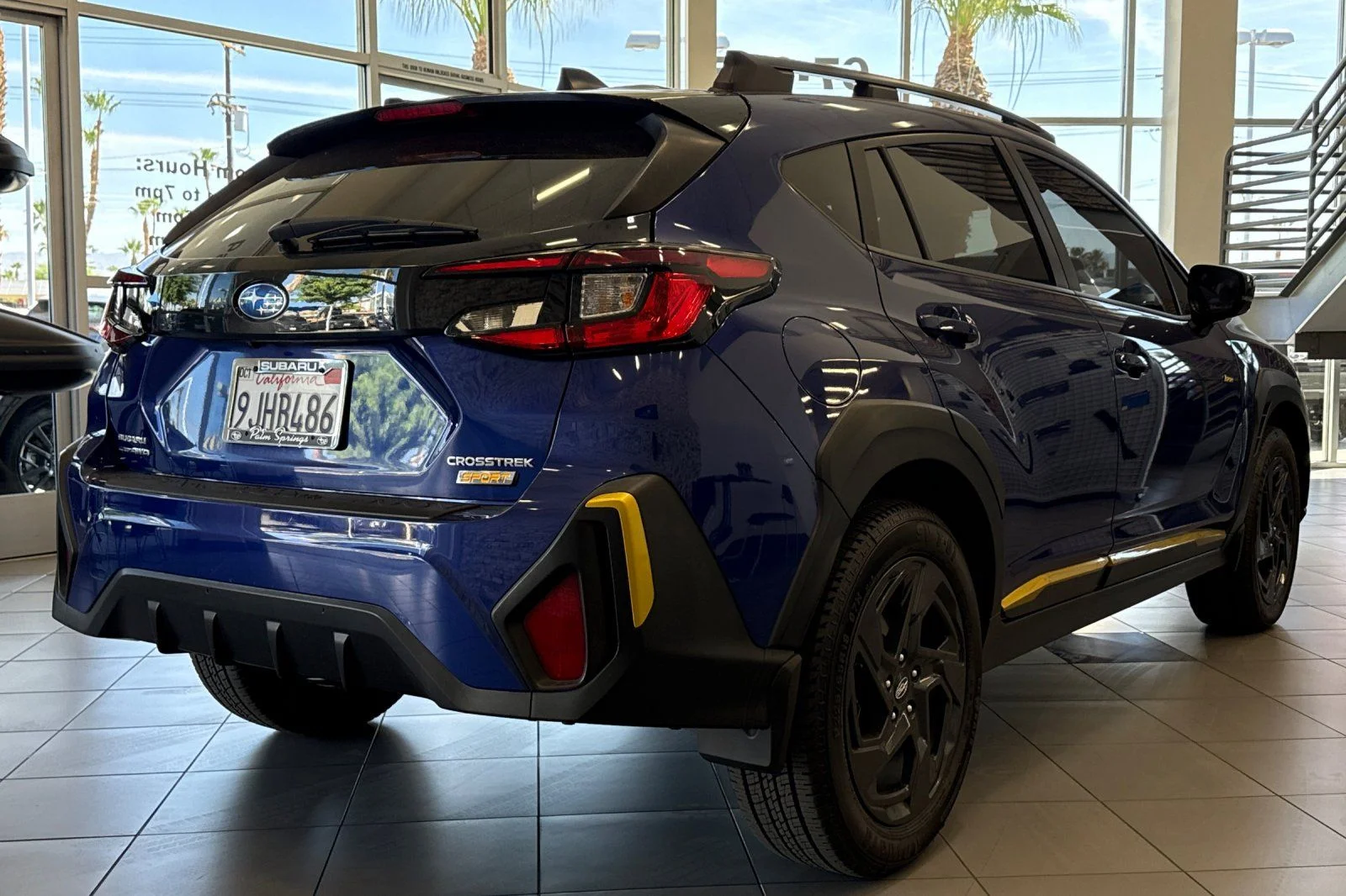 Certified Used 2024 Blue Subaru Sport image 5