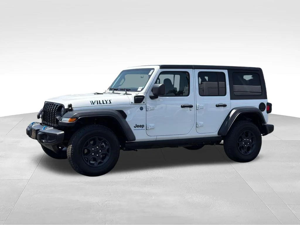 Used 2023 White Jeep Willys 4xe image 3
