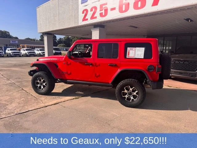 Used 2018 Red Jeep Unlimited Rubicon image 6