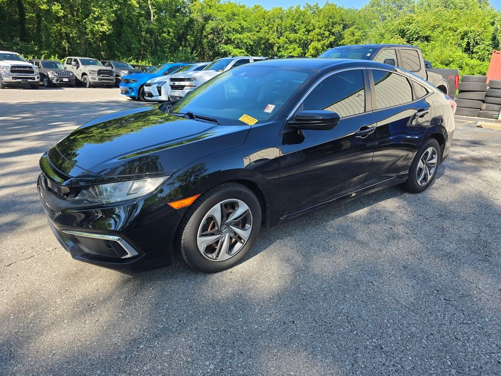 Used 2019 Honda Civic LX with VIN 19XFC2F62KE021077 for sale in Kansas City