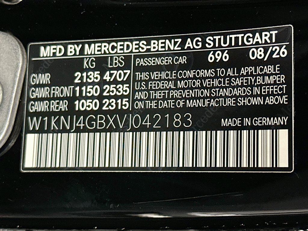 New 2027 Night Black Mercedes-Benz CLA 220 image 60