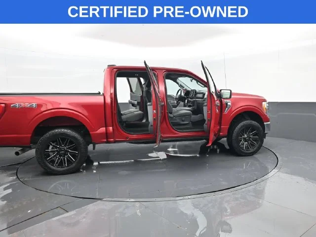 Certified Used 2021 Red Metallic Ford XLT image 27