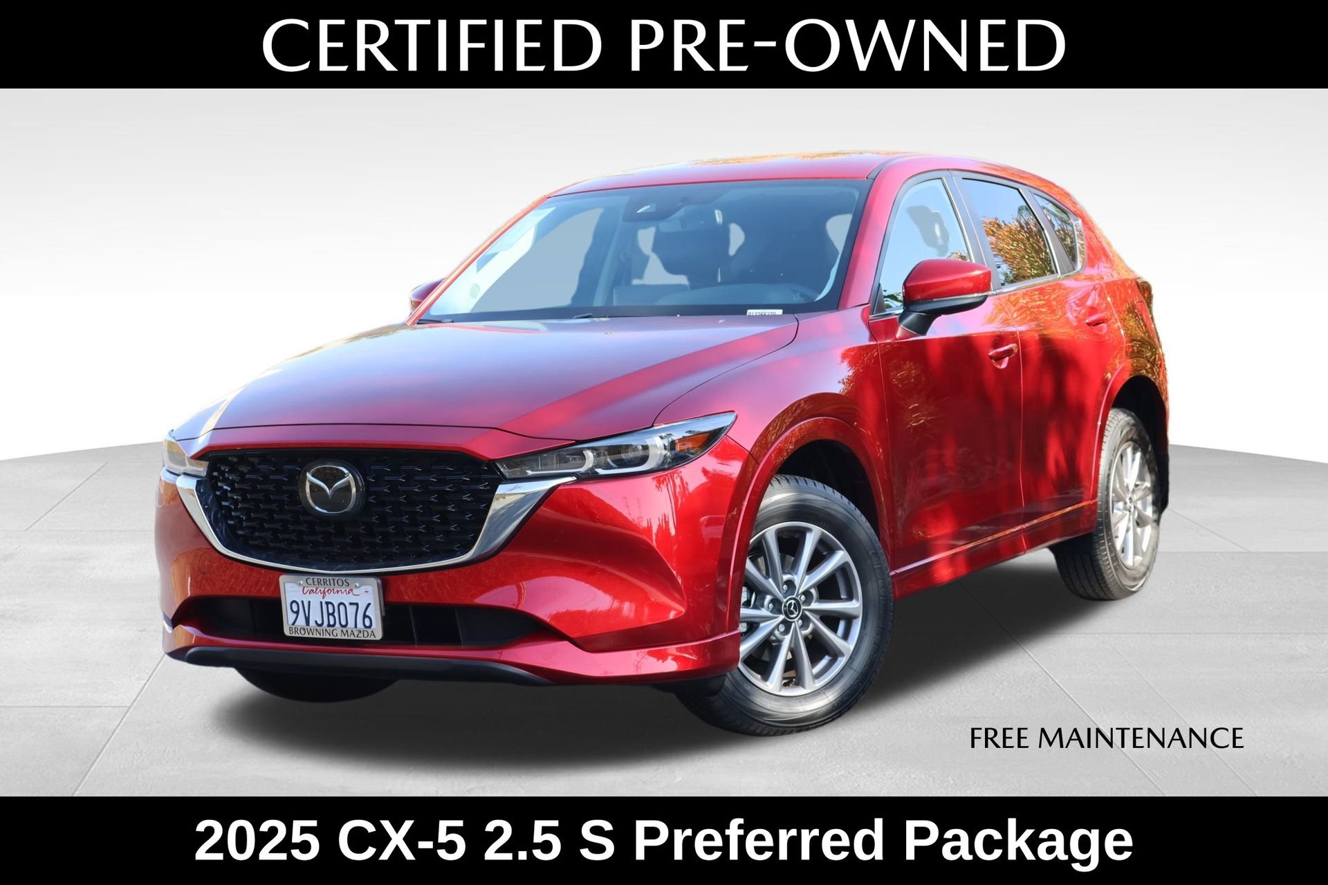 2025 Mazda CX-5 S Preferred package