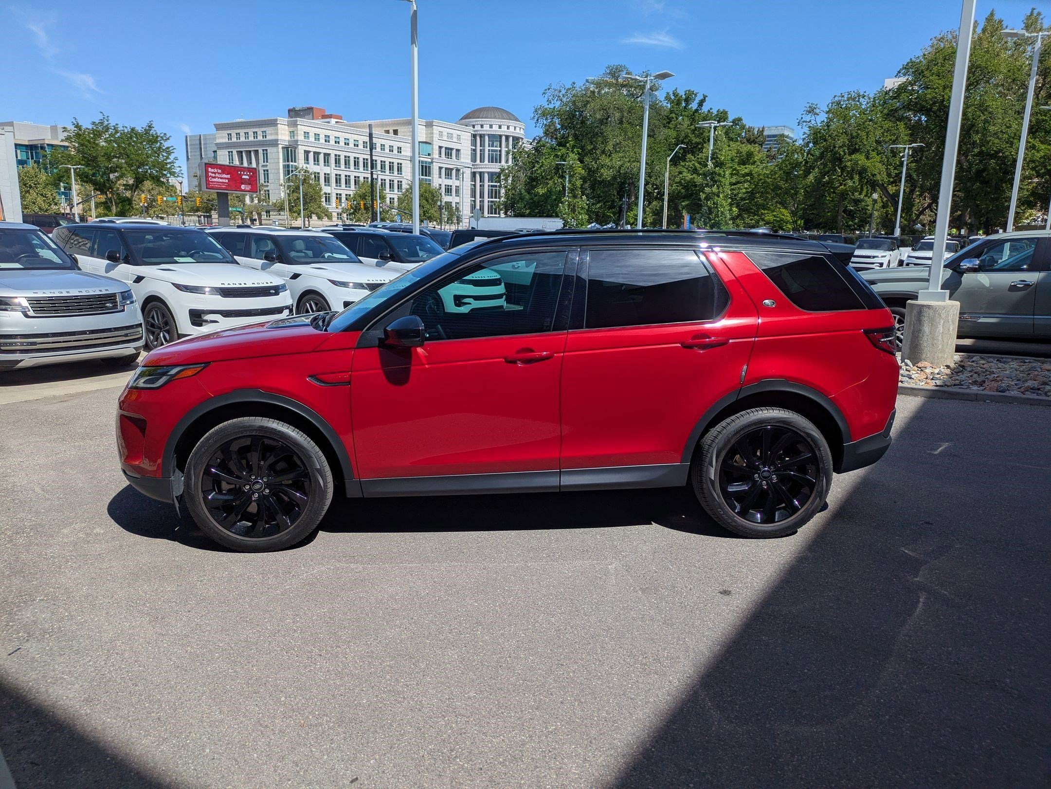 Certified Used 2023 Red Metallic Land Rover SE image 8