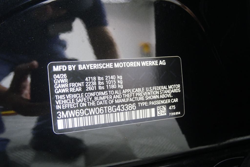 New 2026 Black Sapphire Metallic BMW 330i image 27