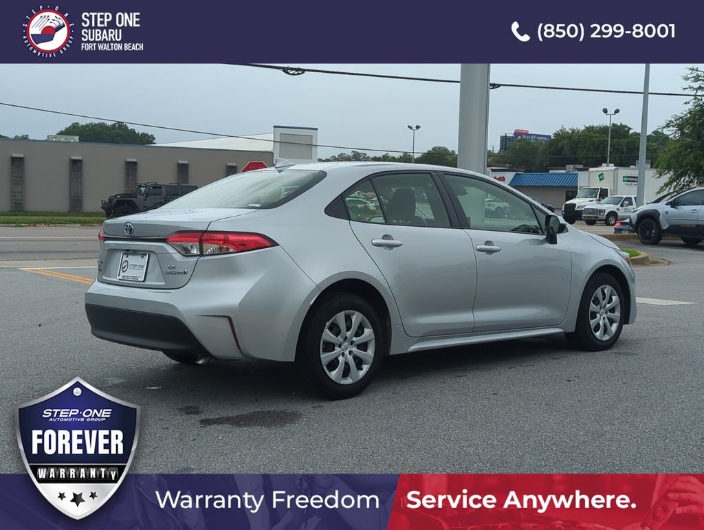 Used 2023 Silver Toyota LE image 7
