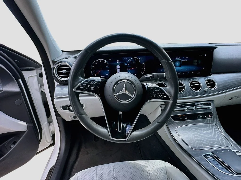 Certified Used 2022 Polar White Mercedes-Benz E 350 image 11