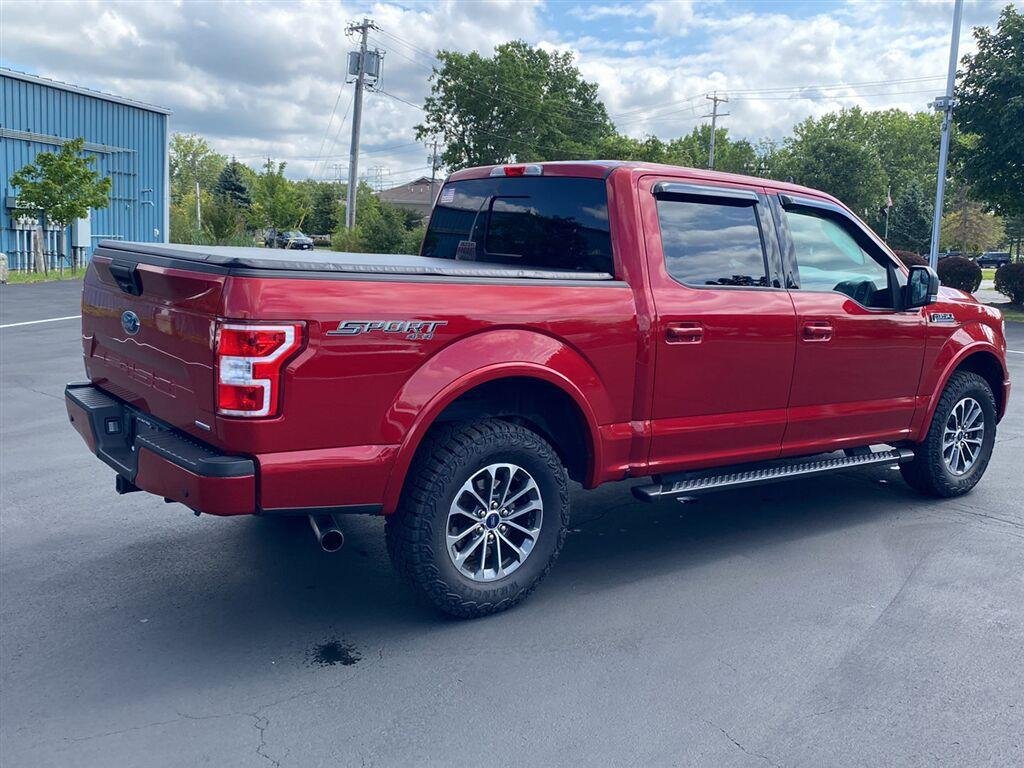 Used 2020 Rapid Red Metallic Tinted Clearcoat Ford XLT image 10