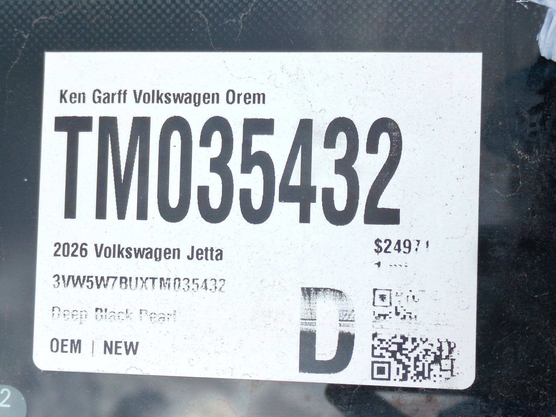 New 2026 Deep Black Pearl Volkswagen S image 15