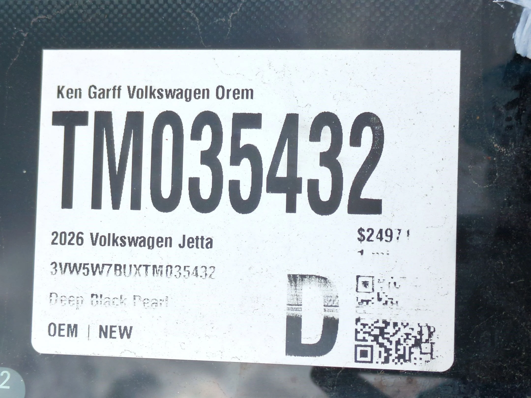 New 2026 Deep Black Pearl Volkswagen S image 15