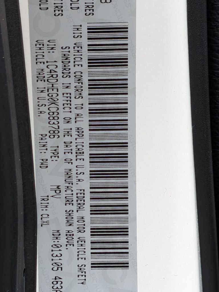 Used 2019 White Dodge Citadel image 31