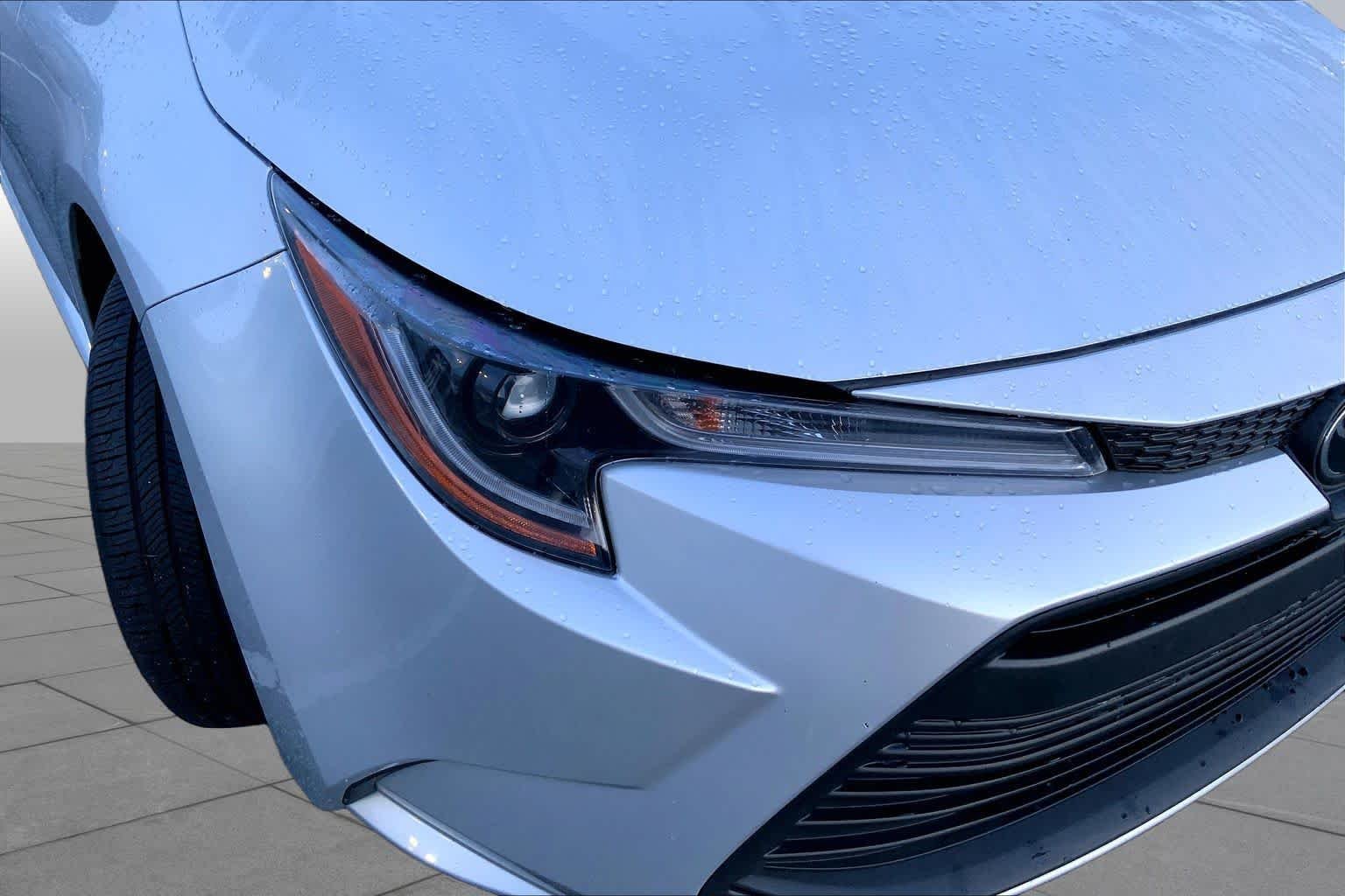 Used 2024 Classic Silver Metallic Toyota LE image 26