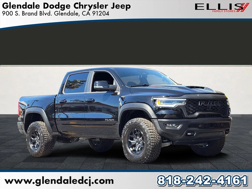 New 2026 Diamond Black Crystal Pearl-Coat Exterior Paint RAM RHO image 1