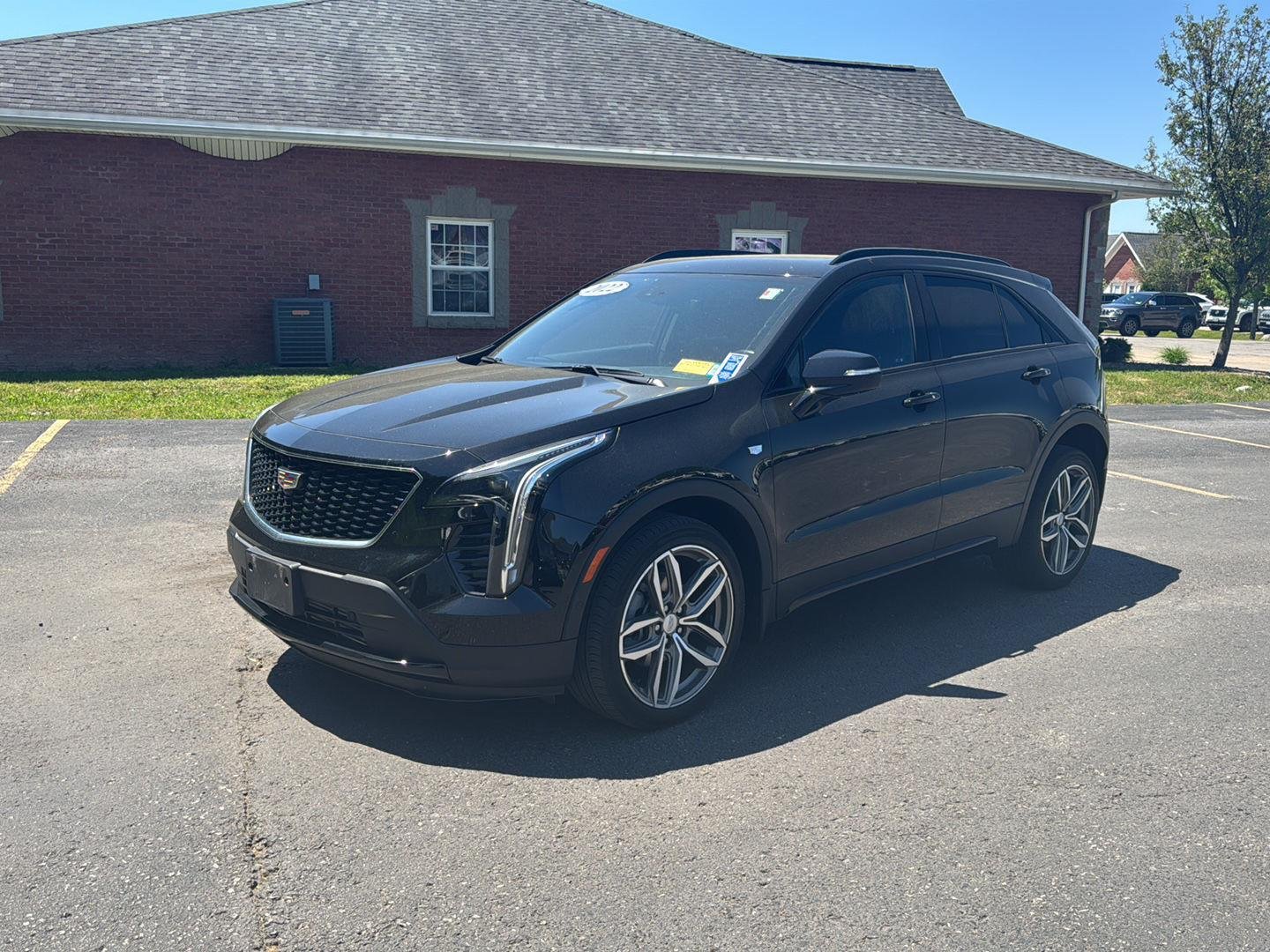 Used 2022 Stellar Black Metallic Cadillac AWD Sport image 7