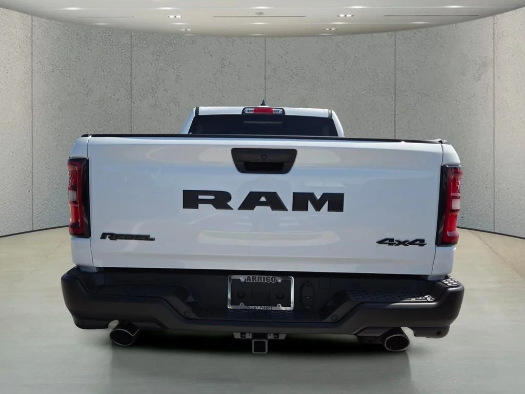 New 2026 Bright White Clear-Coat Exterior Paint RAM Rebel image 5