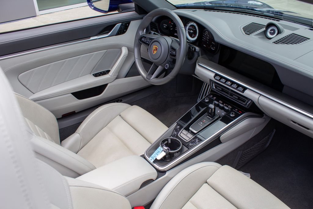 Used 2021 Blue Porsche Turbo S image 14
