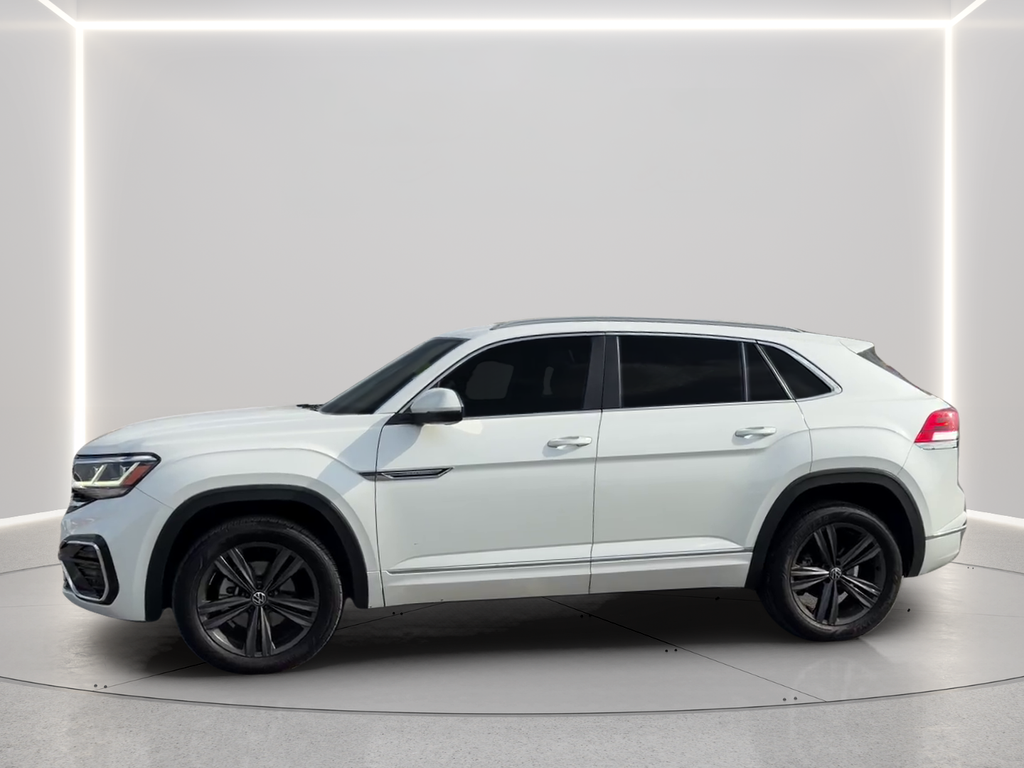 Used 2022 White Volkswagen 3.6L V6 SEL R-Line image 8