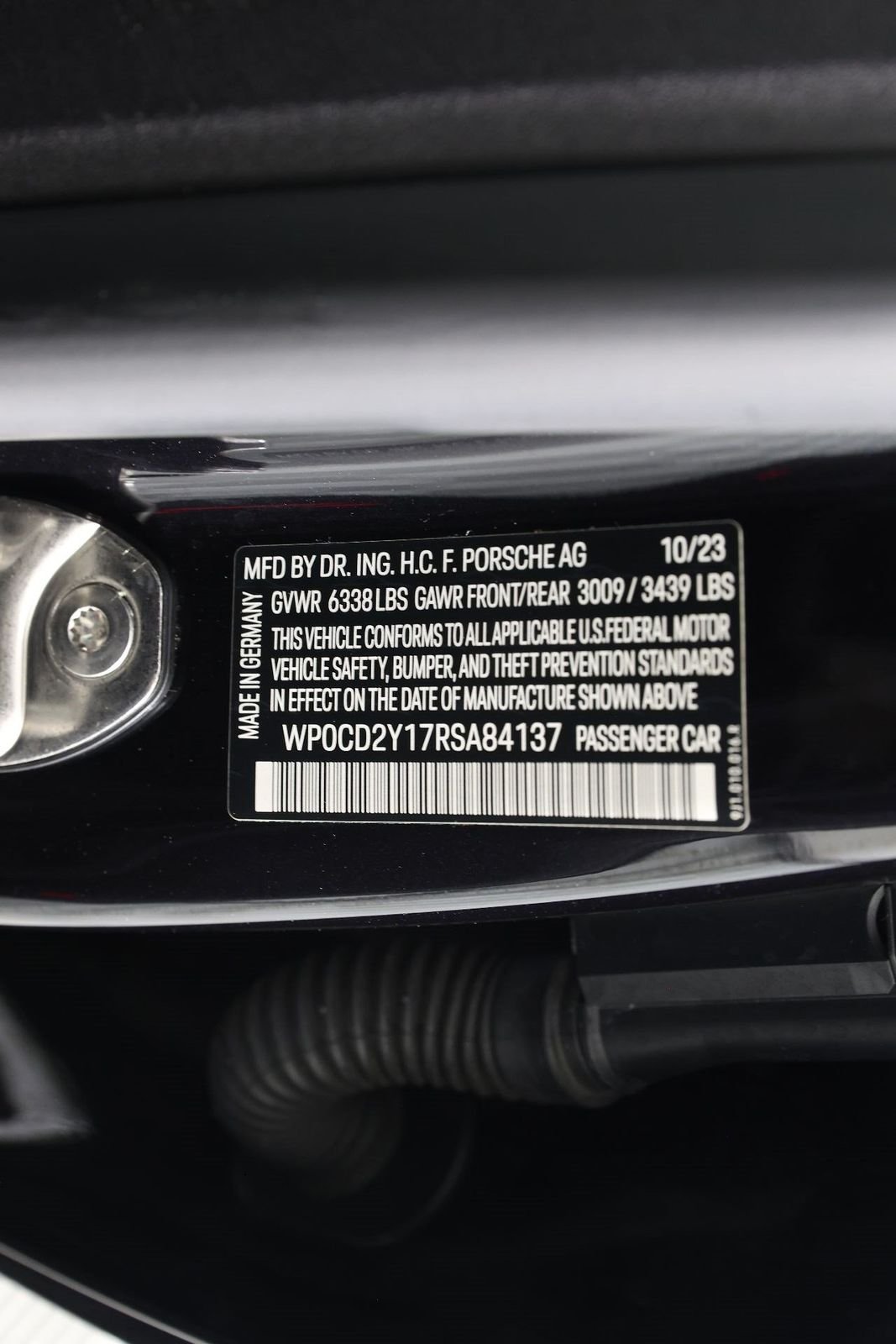 Certified Used 2024 Jet Black Metallic Porsche GTS image 19