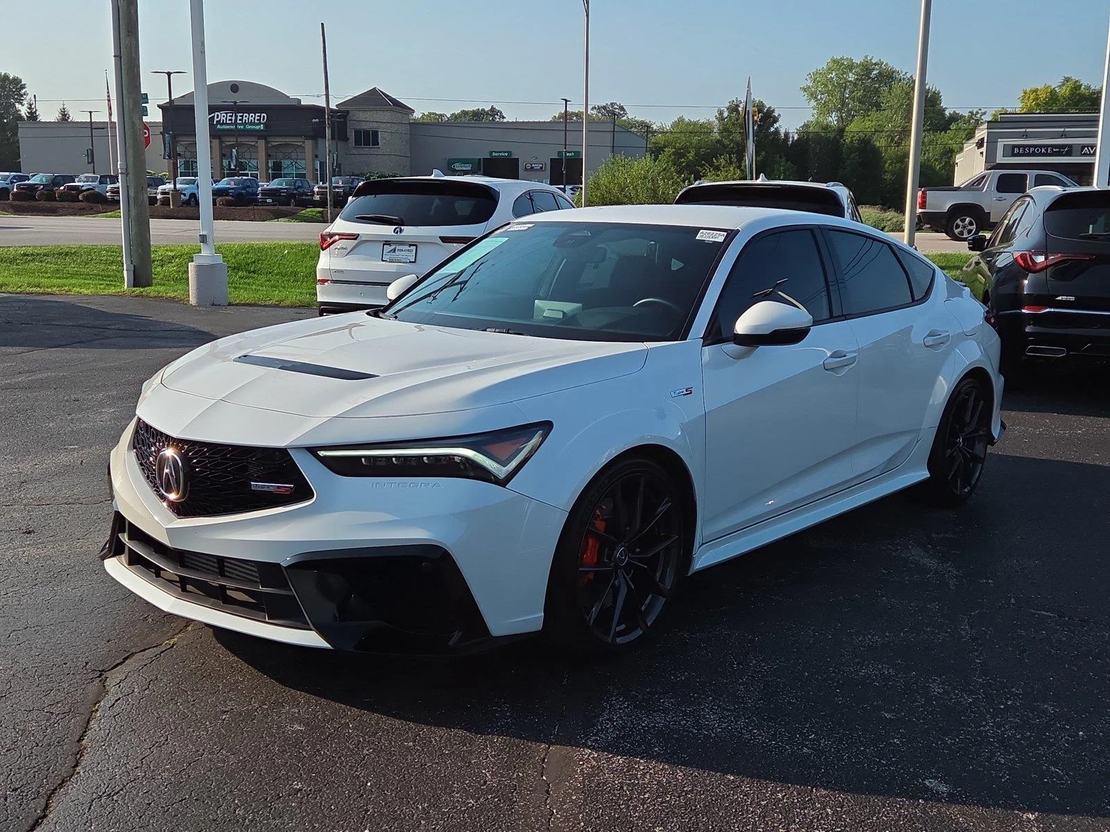 Certified Used 2025 Platinum White Pearl Acura TYPE S image 3