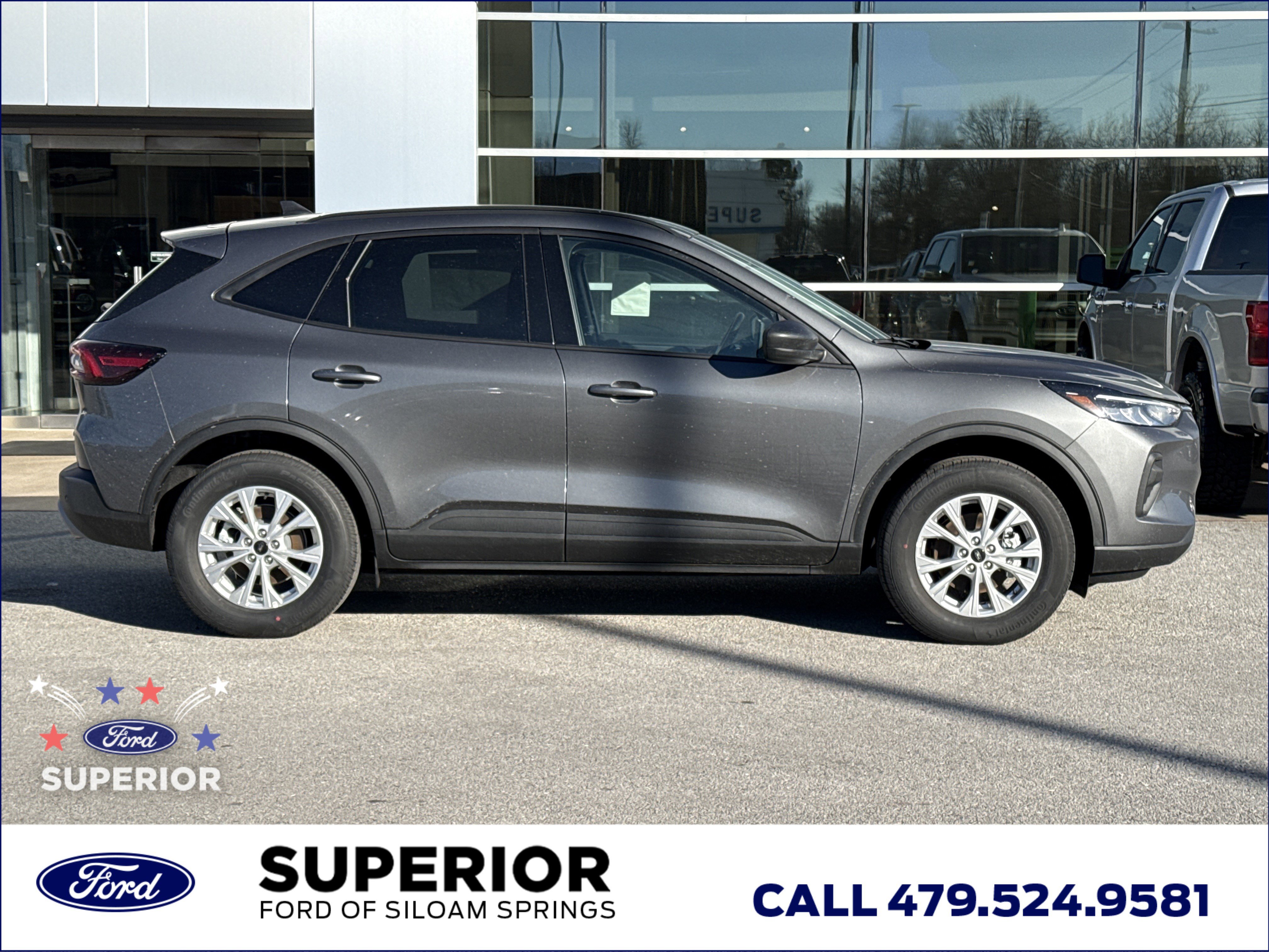 New 2026 Carbonized Gray Metallic Ford Active AWD image 2