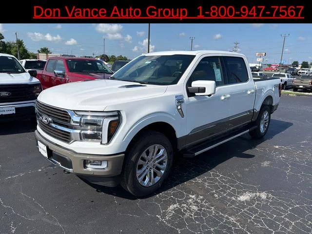 New 2026 White Ford King Ranch image 1