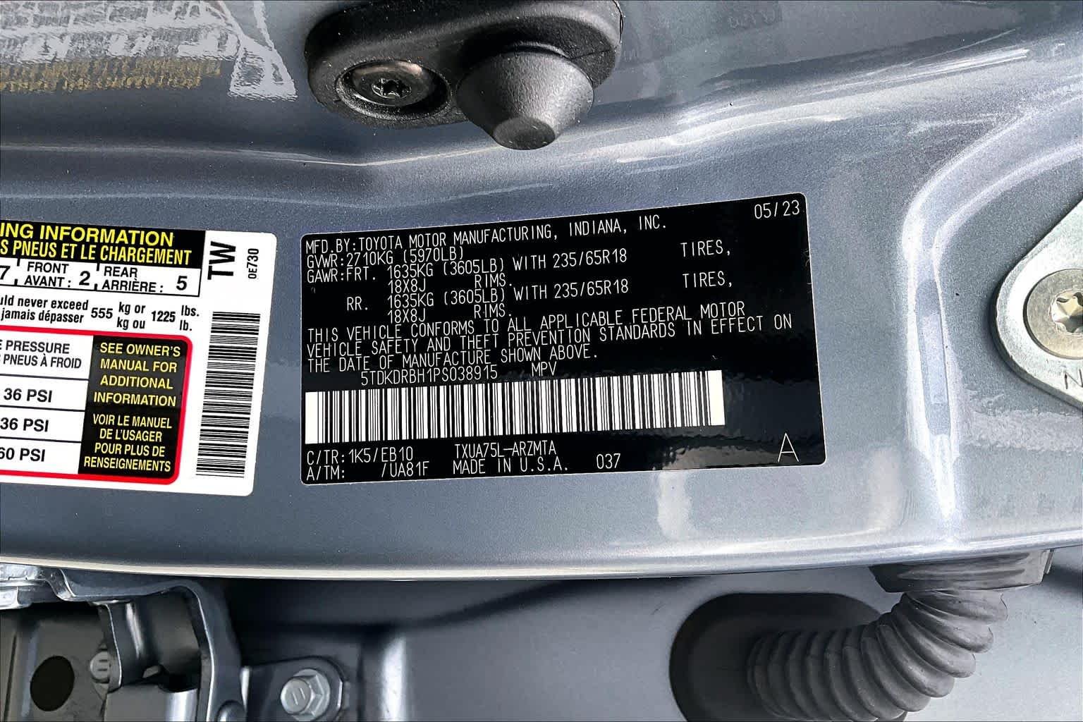 2023 Toyota Highlander XLE - Photo 36