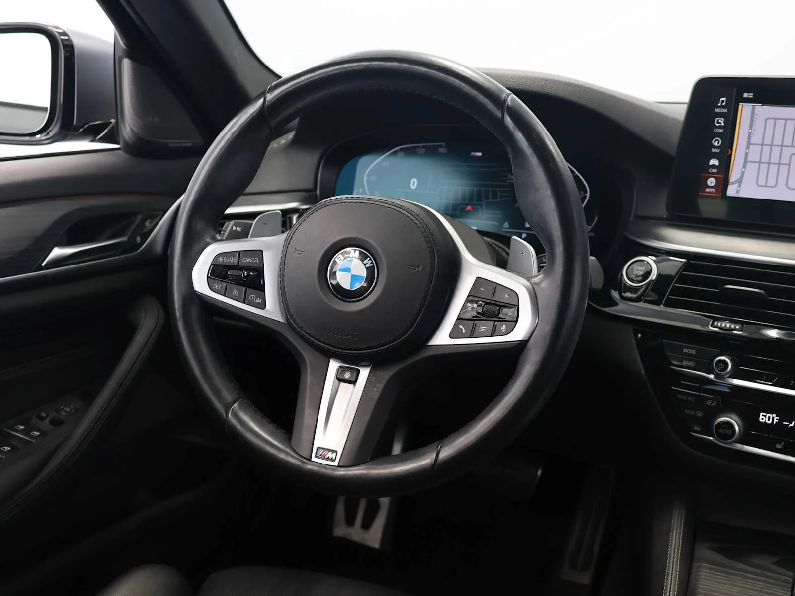 Certified Used 2022 Bluestone Metallic BMW 530i image 15