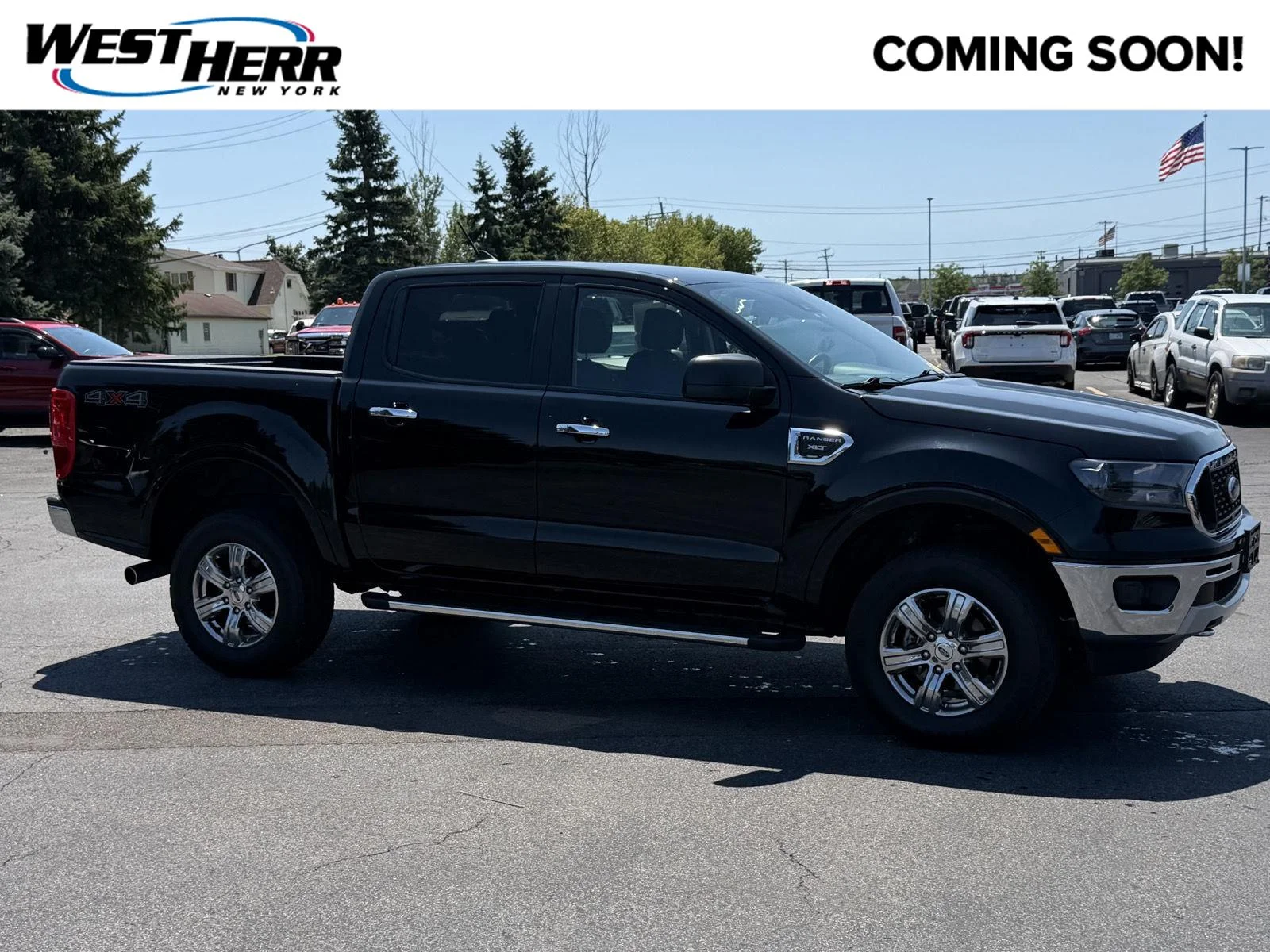 Used 2023 Shadow Black Ford XLT image 1