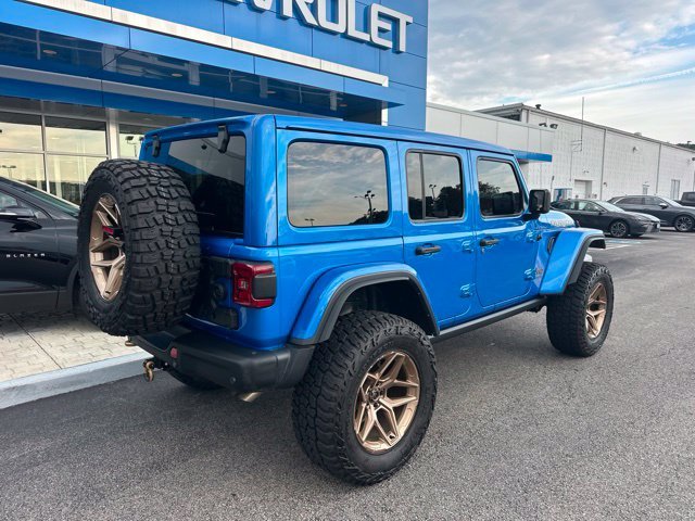 Used 2022 Blue Jeep Unlimited Rubicon 392 image 2