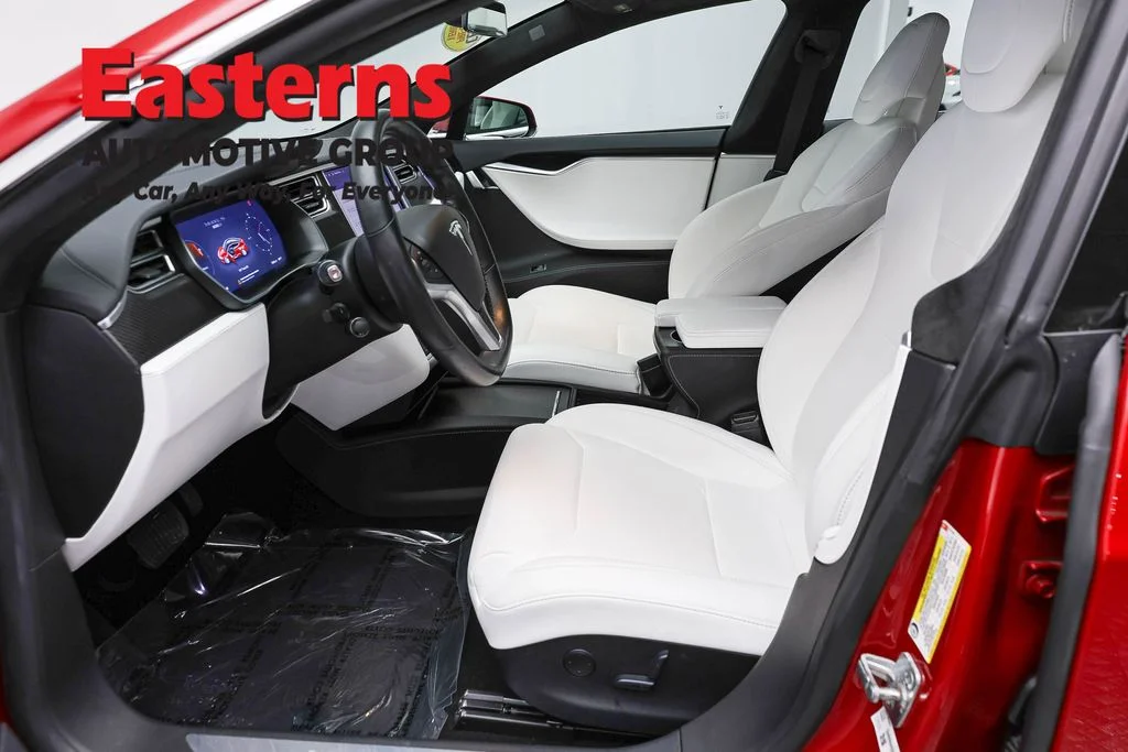 Used 2017 Red Tesla P100D image 14