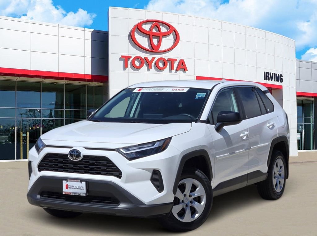 Used 2024 White Toyota LE image 1