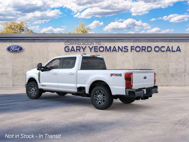 New 2026 Star White Metallic Tri-Coat Ford F-350® Lariat® image 4
