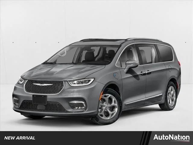 Used 2021 Billet Silver Metallic Clearcoat Chrysler Hybrid Touring L image 1