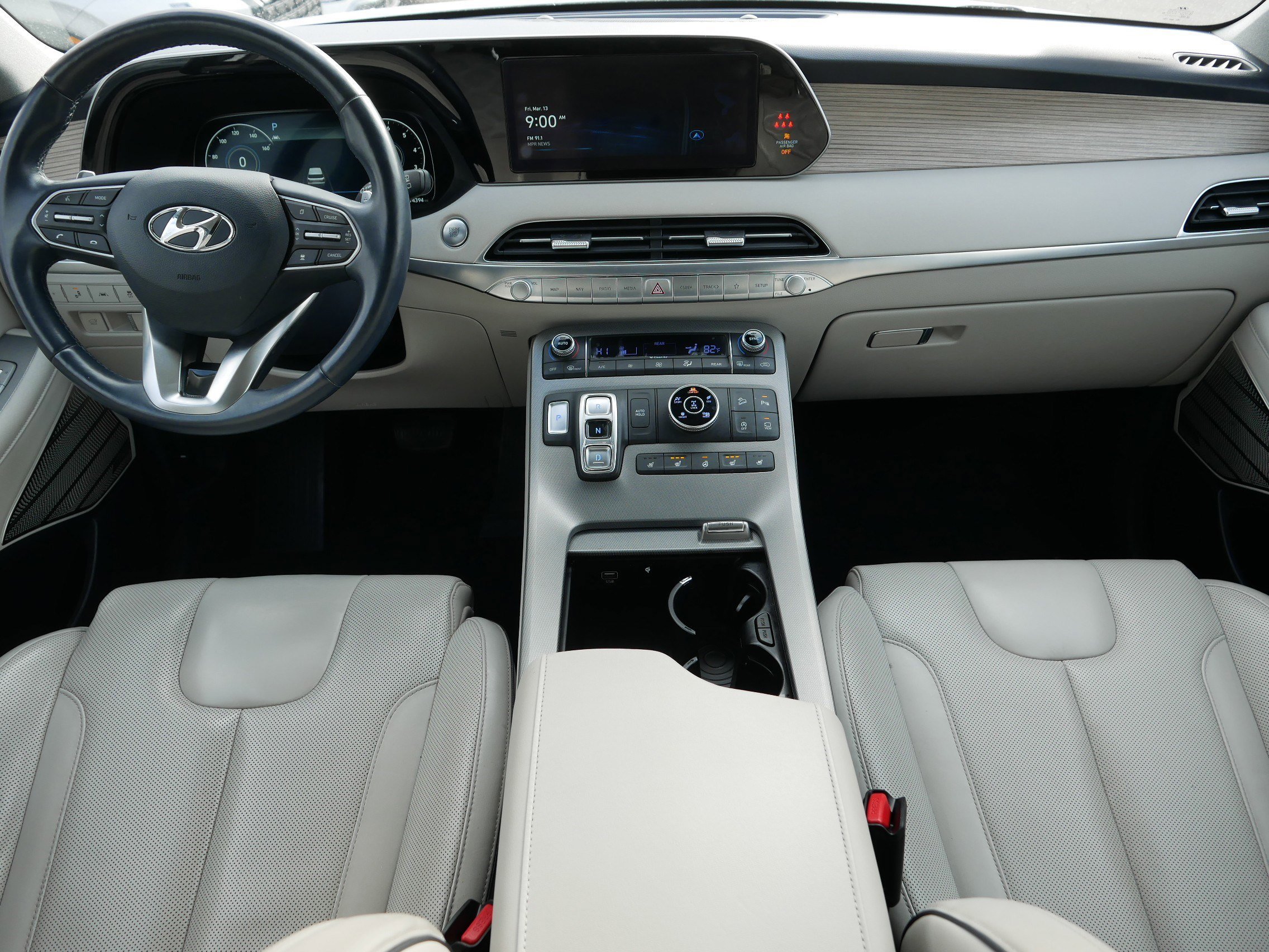 Certified Used 2021 Hyper White Hyundai Limited image 10