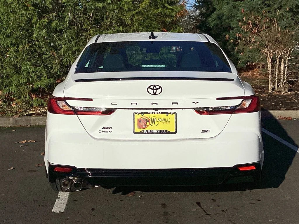 New 2026 White Toyota SE Nightshade image 13