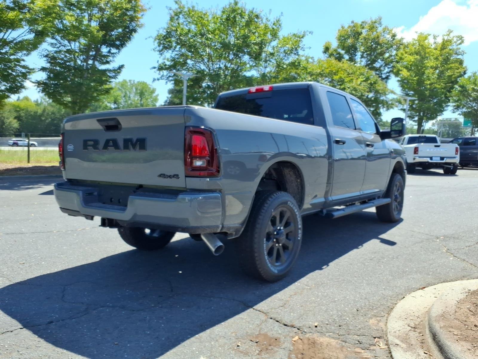 New 2027 Ceramic Gray Clearcoat RAM Black Express image 2