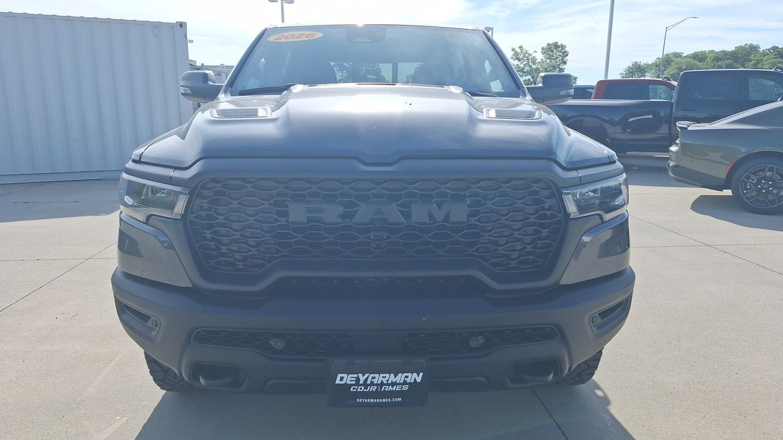 New 2026 Granite Crystal Metallic Clear-Coat Exterior Paint RAM Rebel image 9