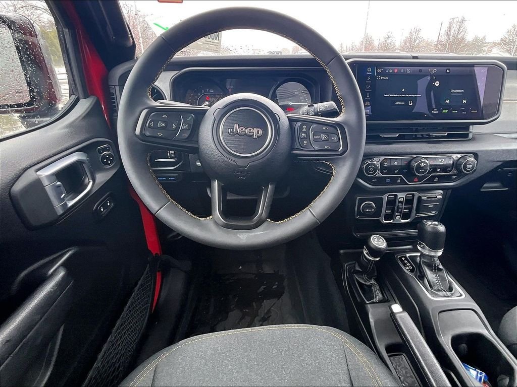 Used 2024 Firecracker Red Clearcoat Jeep Sport S 4xe image 17