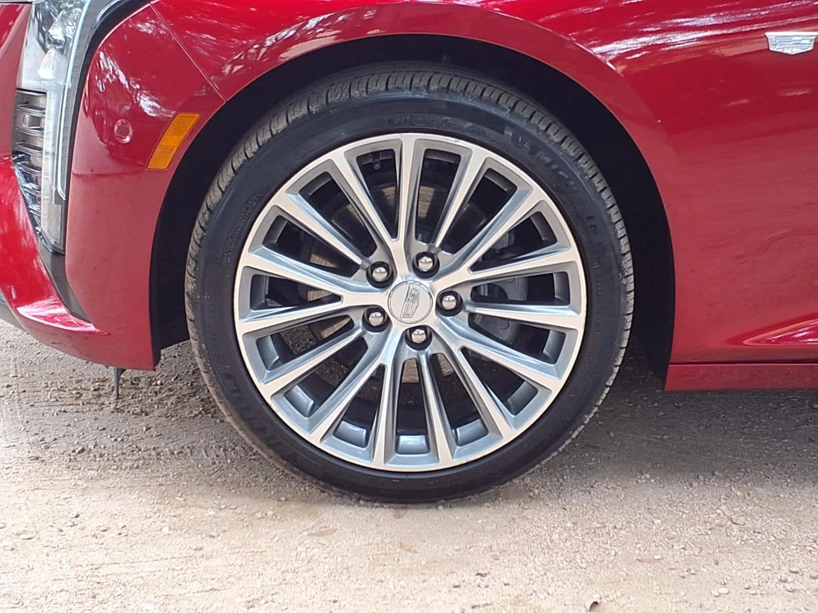 Certified Used 2025 Radiant Red Tintcoat Cadillac Premium Luxury image 9