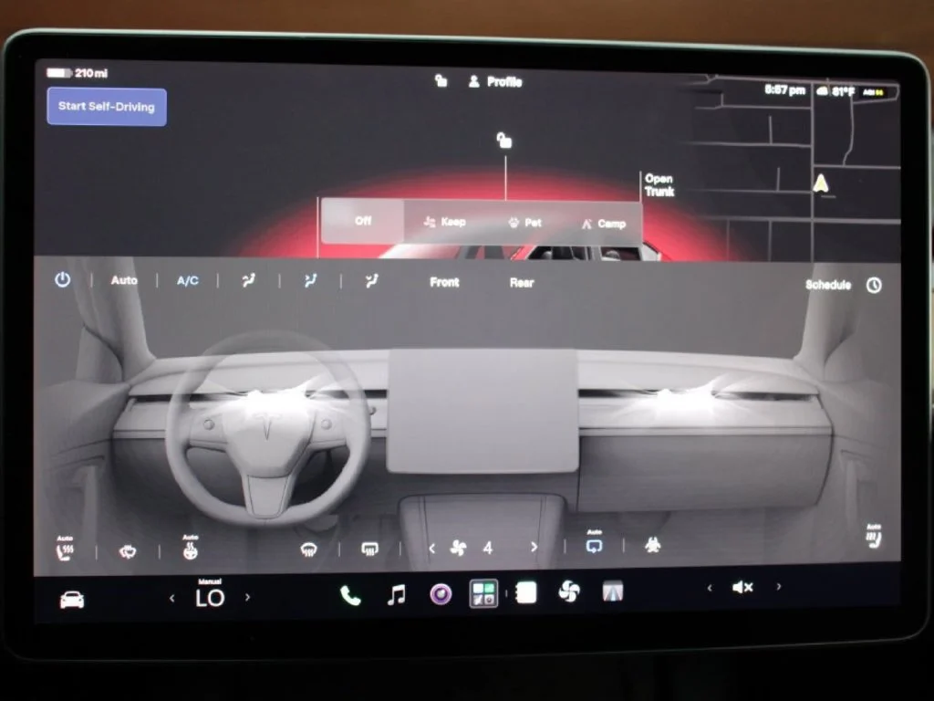Used 2023 Red Multi-Coat Tesla Long Range image 25